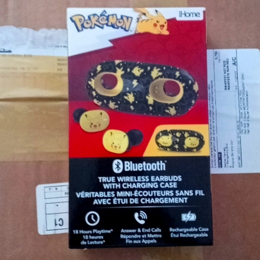Pokemon wireless earbuds